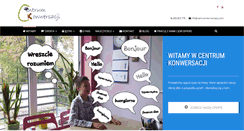 Desktop Screenshot of centrum-konwersacji.com